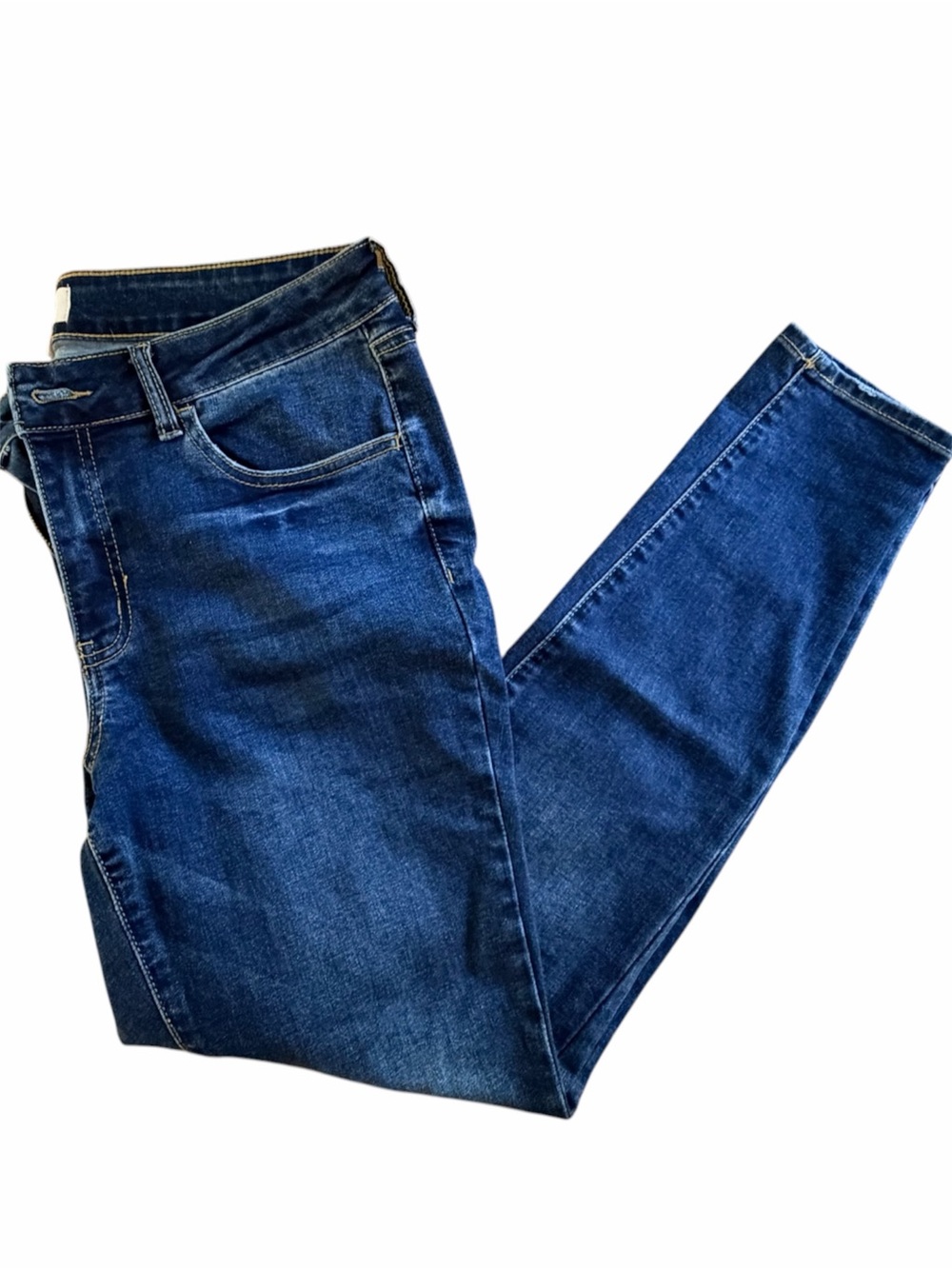 SO Women's Skinny Jeans in Dark Blue